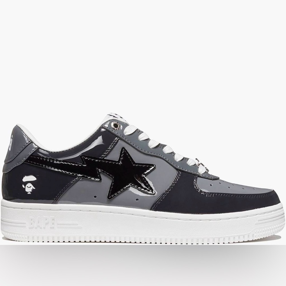 BAPE BAPESTA 'COLOR CAMO COMBO - Black/Grey‎
